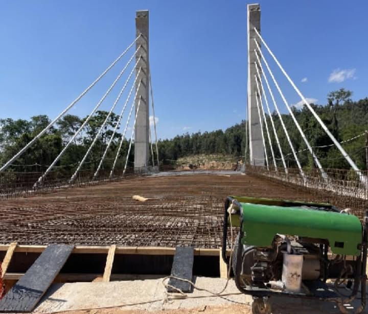  Obra da Ponte Estaiada, que estava parada, volta a andar